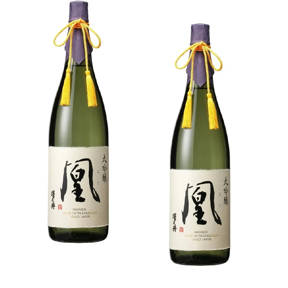 Sawanoi Sweet & Bitter Taste 1800 ml Standard Quality Premium KOH Rice Ingredient used Premium Daiginjo Sake From Japan