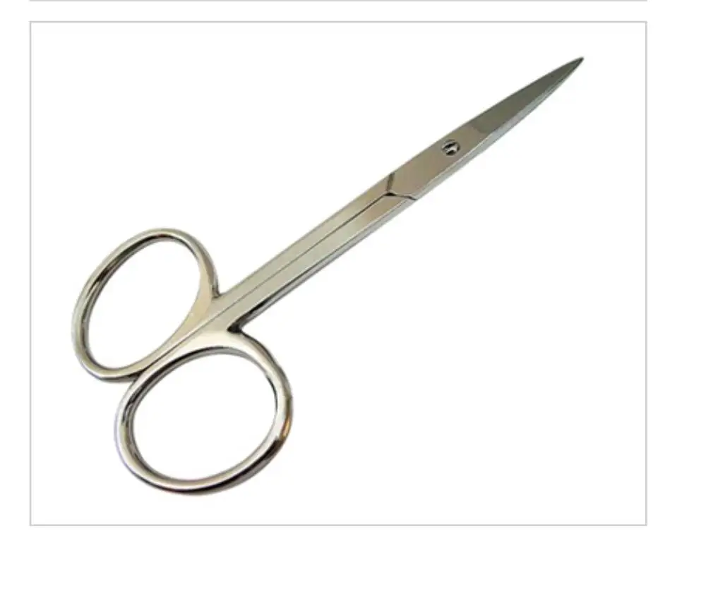 
NAIL SCISSOR STRAIGHT NAIL SCISSORS STAINLESS STEEL/NAIL SCISSOR BEAUTY INSTRUMENTS 