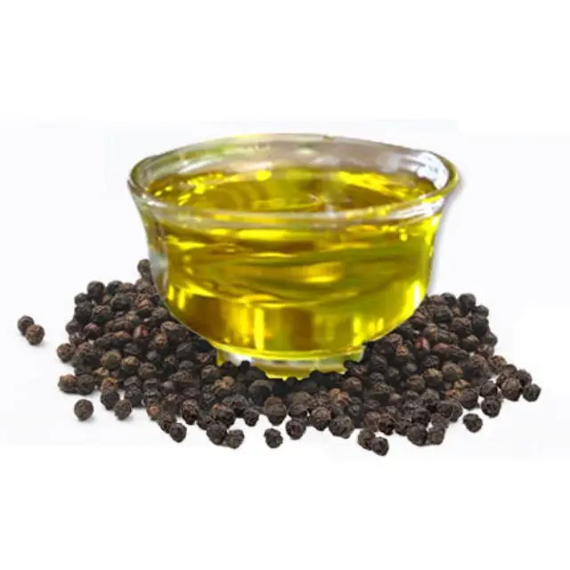 Best grade high quality black pepper oil for reduce muscle pain from India