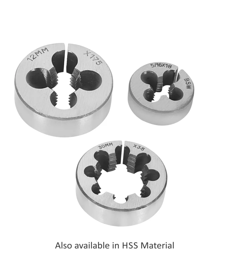 
HSS adjustable thread cutting circular round button dies HOT SELLING BEST QUALITY 