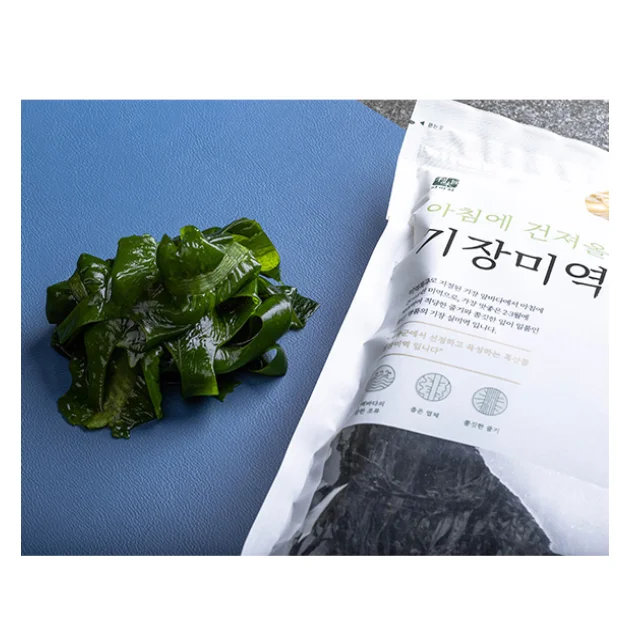 Innovation seaweed picked early in the morning Special taste created by nature Grown in deep waters Gijang seaweed product Chewy