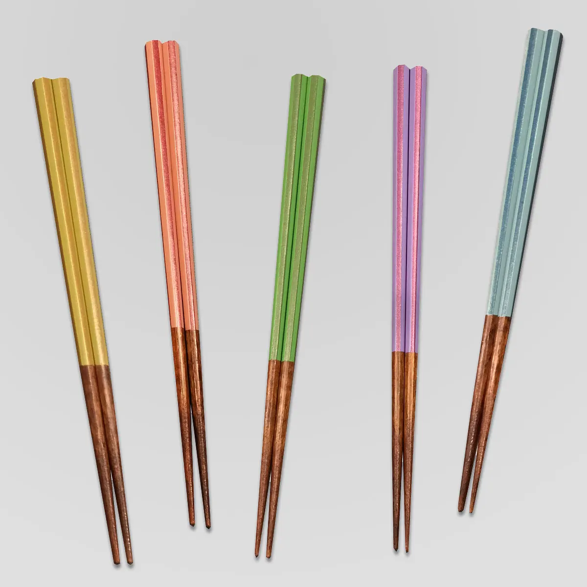 Japanese luxury chopstick set gift and kid chopstick with gold leaf for home, gift, hair chopstick accessories