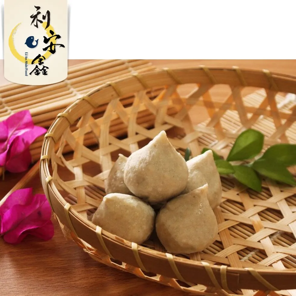 IQF bulk sale succulent bamboo shoots fish ball for export