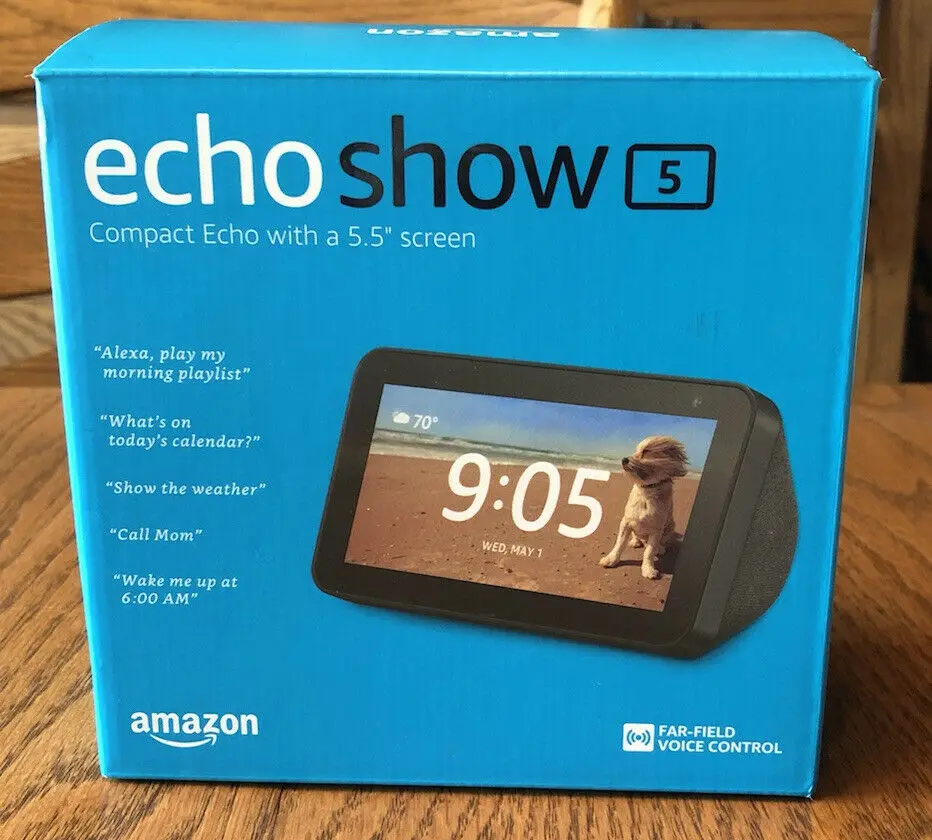 
ORIGINAL Buy 40 GET 10 FREE Free Echo Show 5 Smart Display Speaker with Alexa - Charcoal 