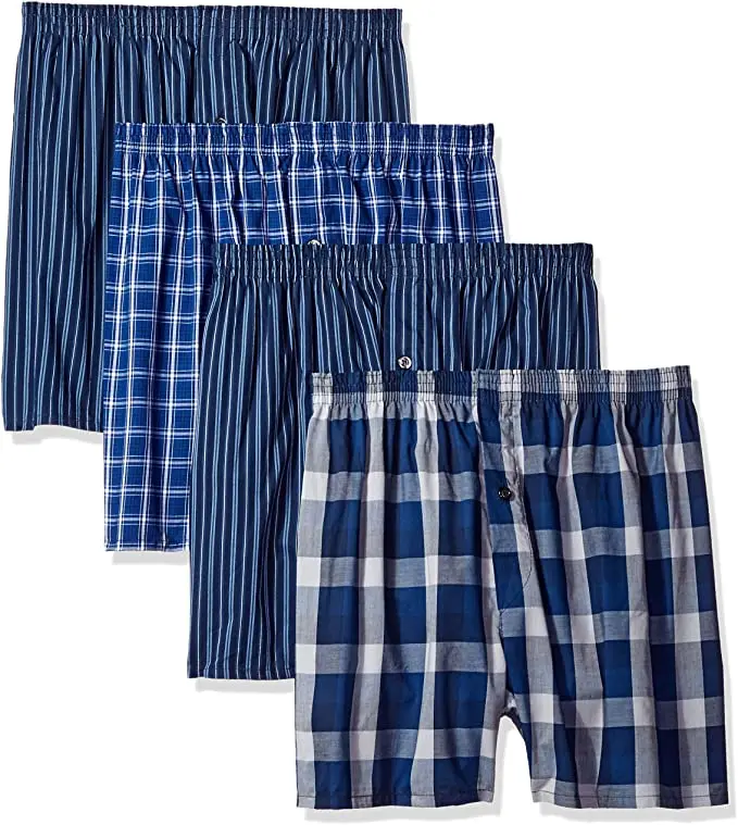 
100% Cotton Check boxer shorts Comfort Soft cotton blend, for softness you can feel, Size Small/Medium/Large/Xl/Xxl 