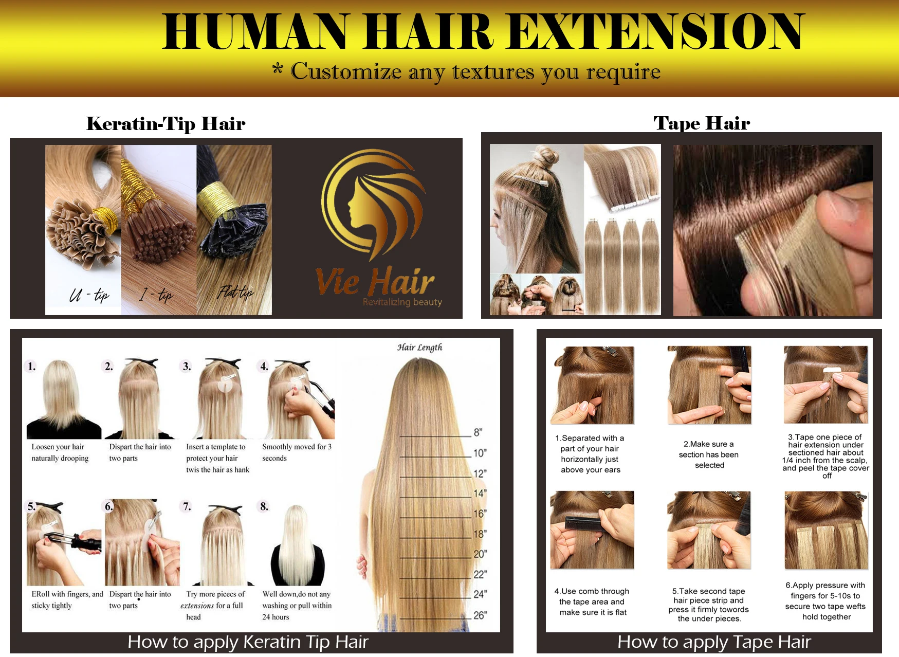 Human Hair Extension