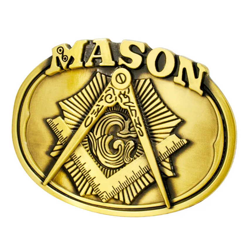 manufacturer metal brass military custom logo stainless steel belt buckle