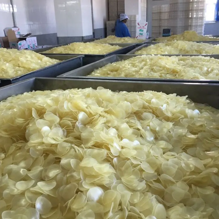 Special seafood snacks Prawn Crackers - shrimp chips from Vietnam (Ms.Thi Nguyen +84 988 872 713)