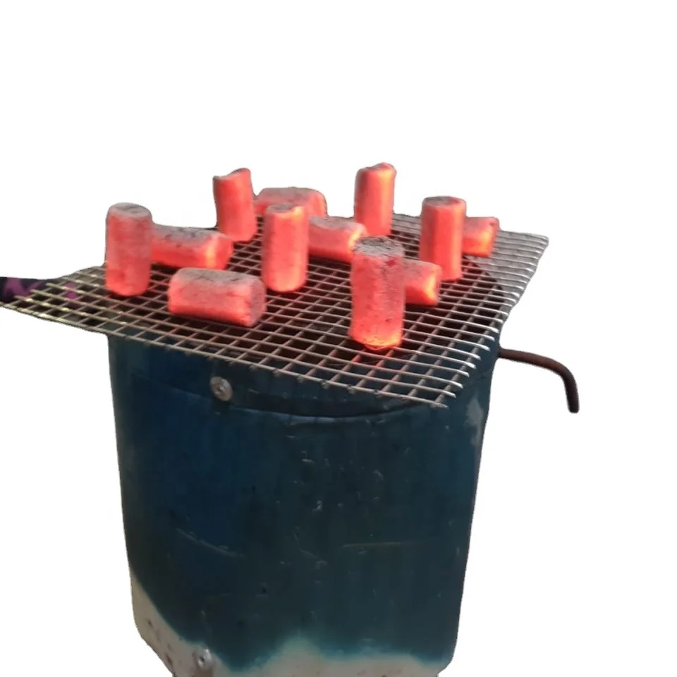 Высококачественный кальян/древесный уголь для кальяна, шестигранная или в форме клюшки/в форме пальца, с низким содержанием пепла и сильным углем из Индонезии