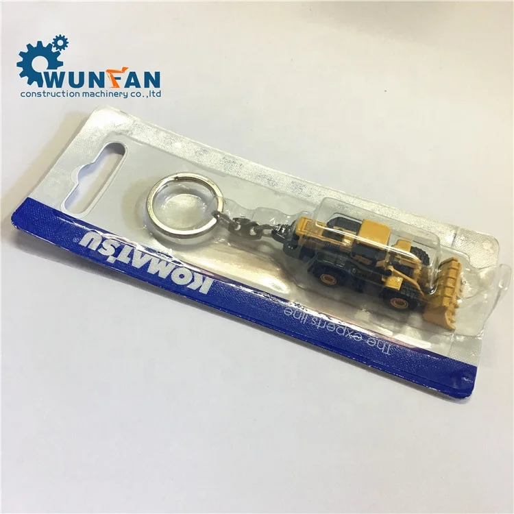 china supply  WA470 Wheel Loader Key Ring for komatsu  key chain