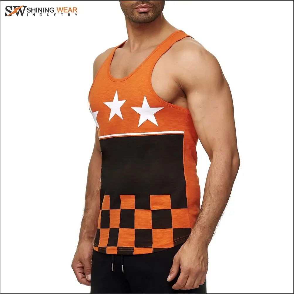 
Hot Sale High Quality Sleeveless Shirt Custom Logo wholesale Tank Top 