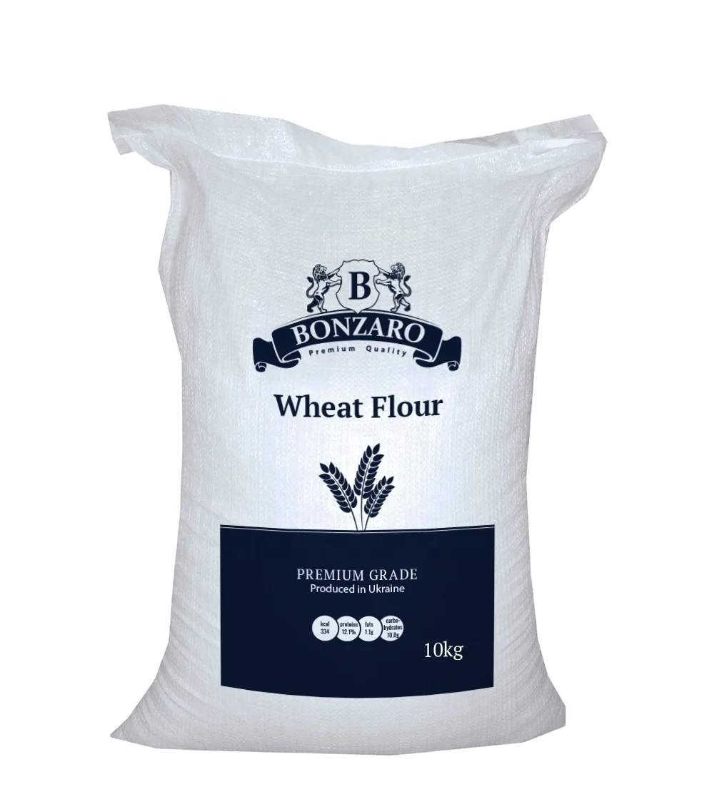 BONZARO Wheat flour 10kg, Premium Grade, Ukraine origin