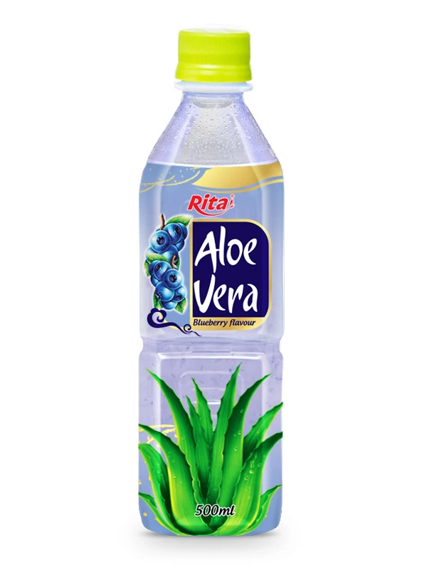 500ml Pet Bottle Raspberry Flavour Aloe Vera Drink Vietnam Natural Provide Vitamins Minerals Amino Acids And Antioxidants