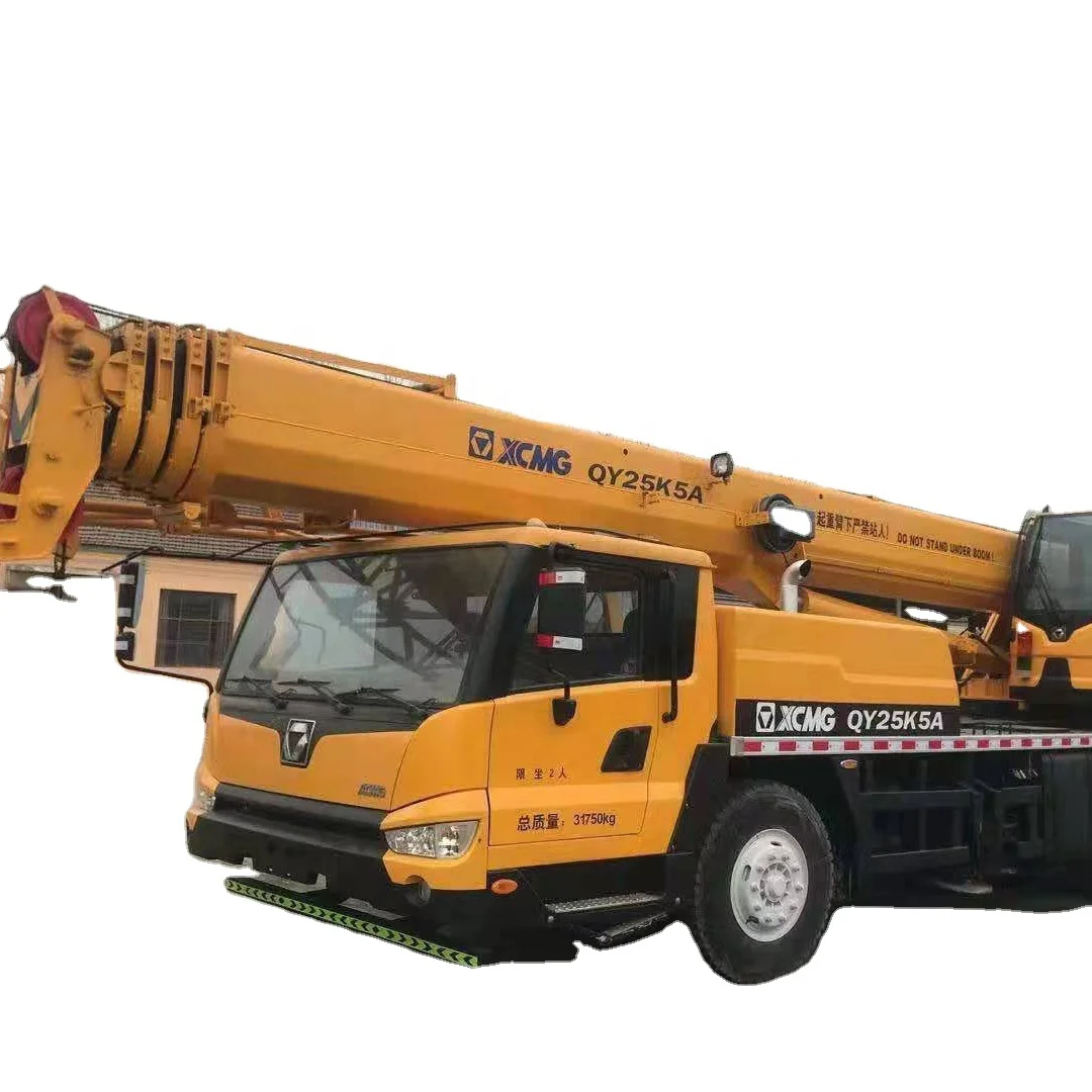 Б/у грузовой кран XCMG QY25K5A, 25 тонн, в хорошем состоянии, продажа крана XCMG QY25K