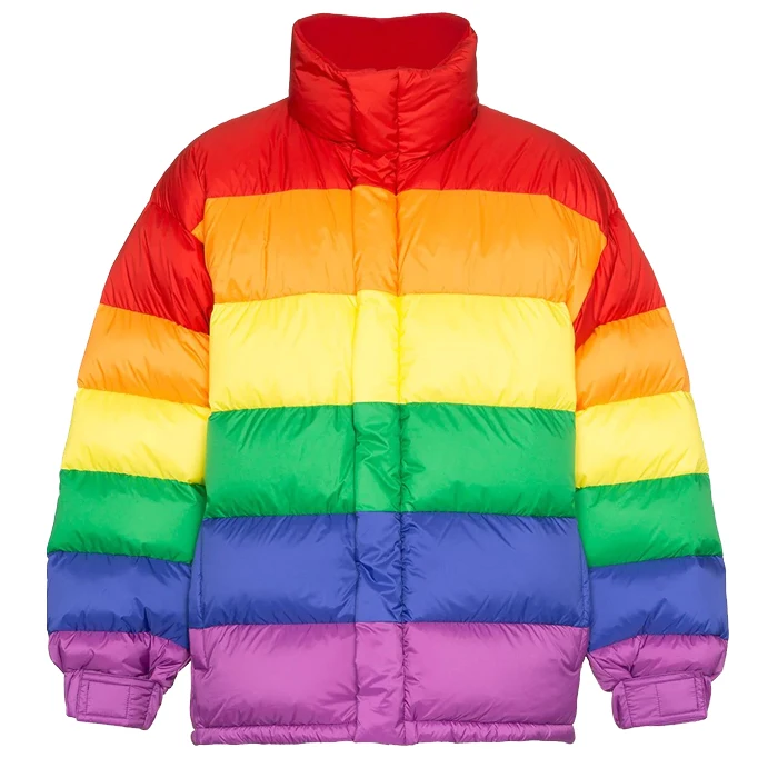 Новое поступление теплое модное хлопковое повседневное пальто с индивидуальным логотипом многоцветная куртка-пуховик