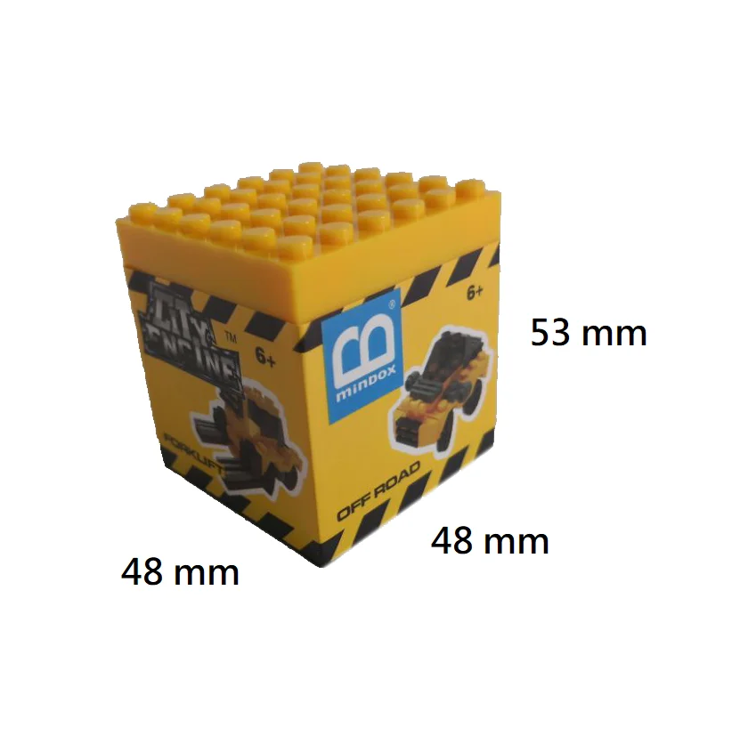 Discount STEM two in one engine vehicle ECO plastic pocket brick toy for beginner