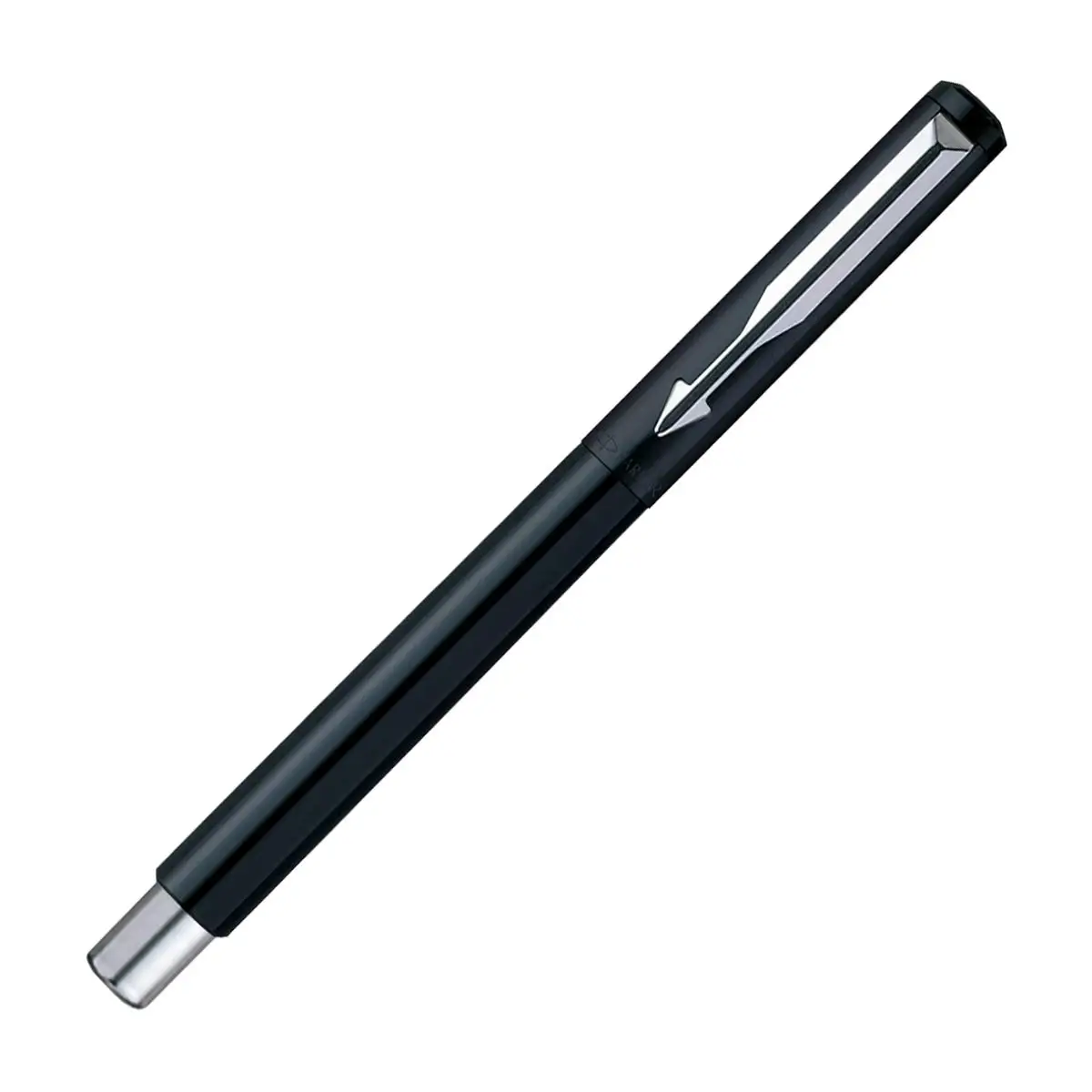 Rollerball pen parker vector standard black glossy stanless steel parker fine rollerball pens custom logo promotional pen