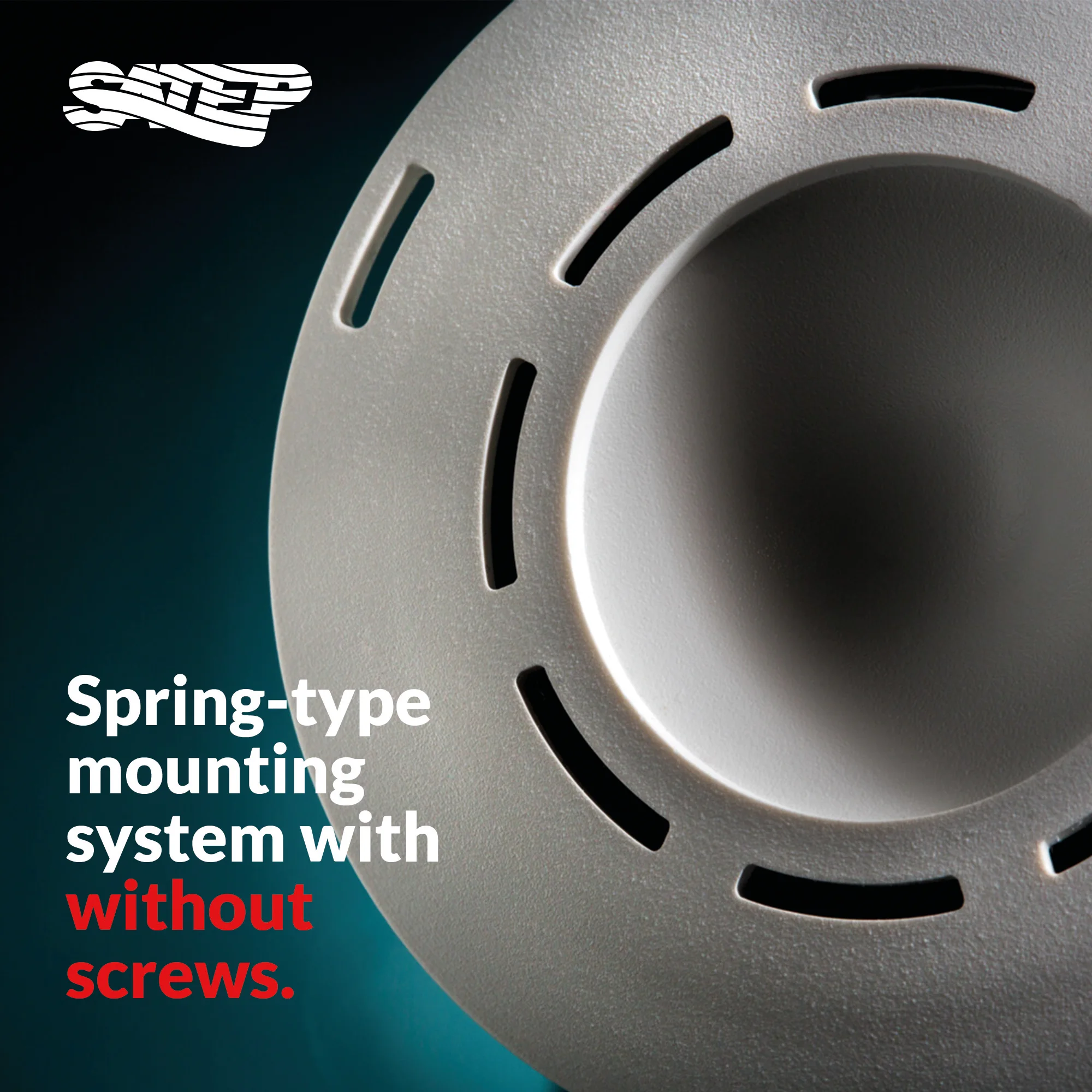 Piezo Siren PZ020 Panel Mount 109dB Ring Piezo Alarm Speaker for Burglar Alarm 12V  24V Italian Design Made in Italy