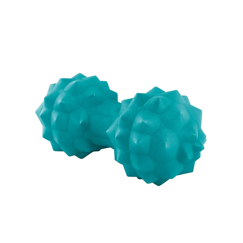 
high quality tpr spiky peanut massage ball for muscle release 