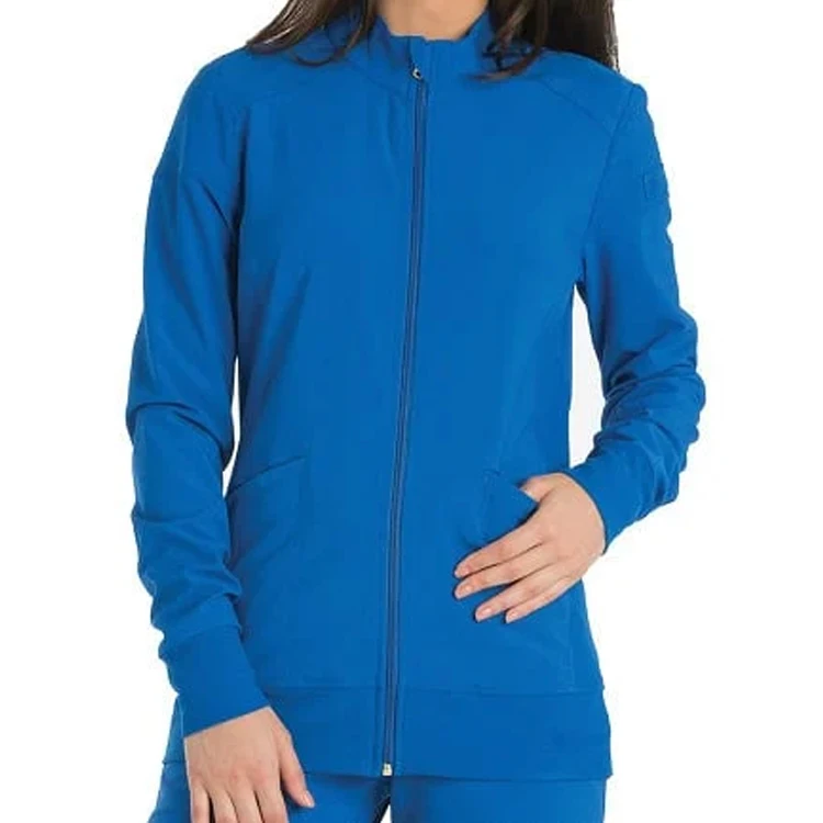 Wholesale High Quality Hospital Uniform Lab Jacket custom stretch Long Sleeve Hospital Work Wear Women And Men Labor Coat Sets