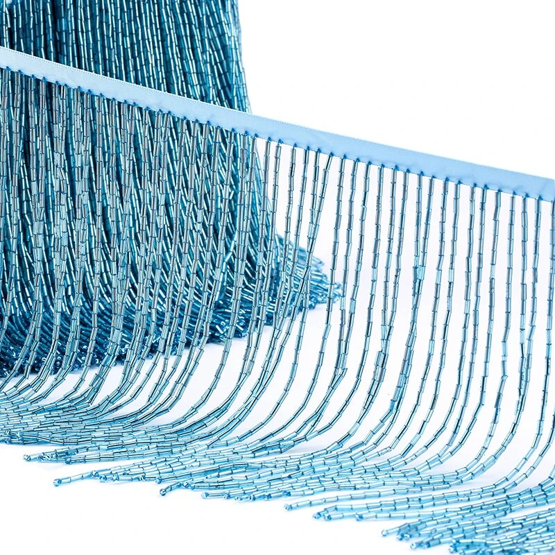 Best Quality Customize Tube bead Fringe Hanging Tassels