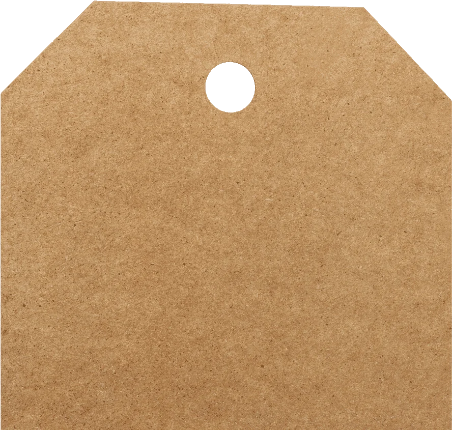 Коричневая крафт-бумага сделанная в Вьетнаме подвесная этикетка Экологически чистая переработанная горячая Распродажа 2021