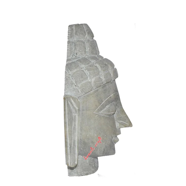 Half Gautama wholesale soapstone buddha statues