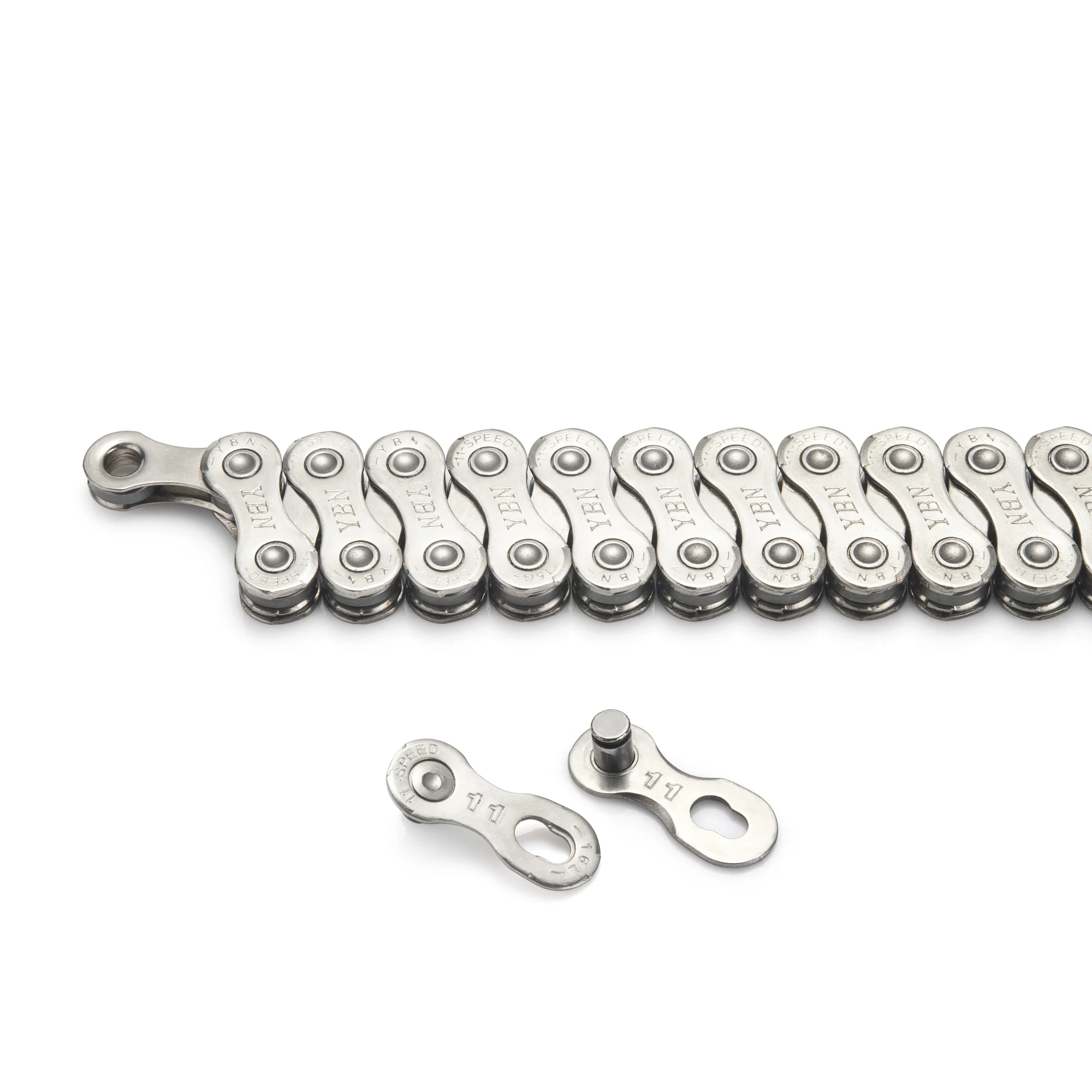 Цепь YBN для горного велосипеда, цепь для шоссейного велосипеда 8 9 10 11 скоростей, цепь для велосипеда 8s 9s 10s 11 s 116, серебряная цепь для горного и шоссейного велосипеда