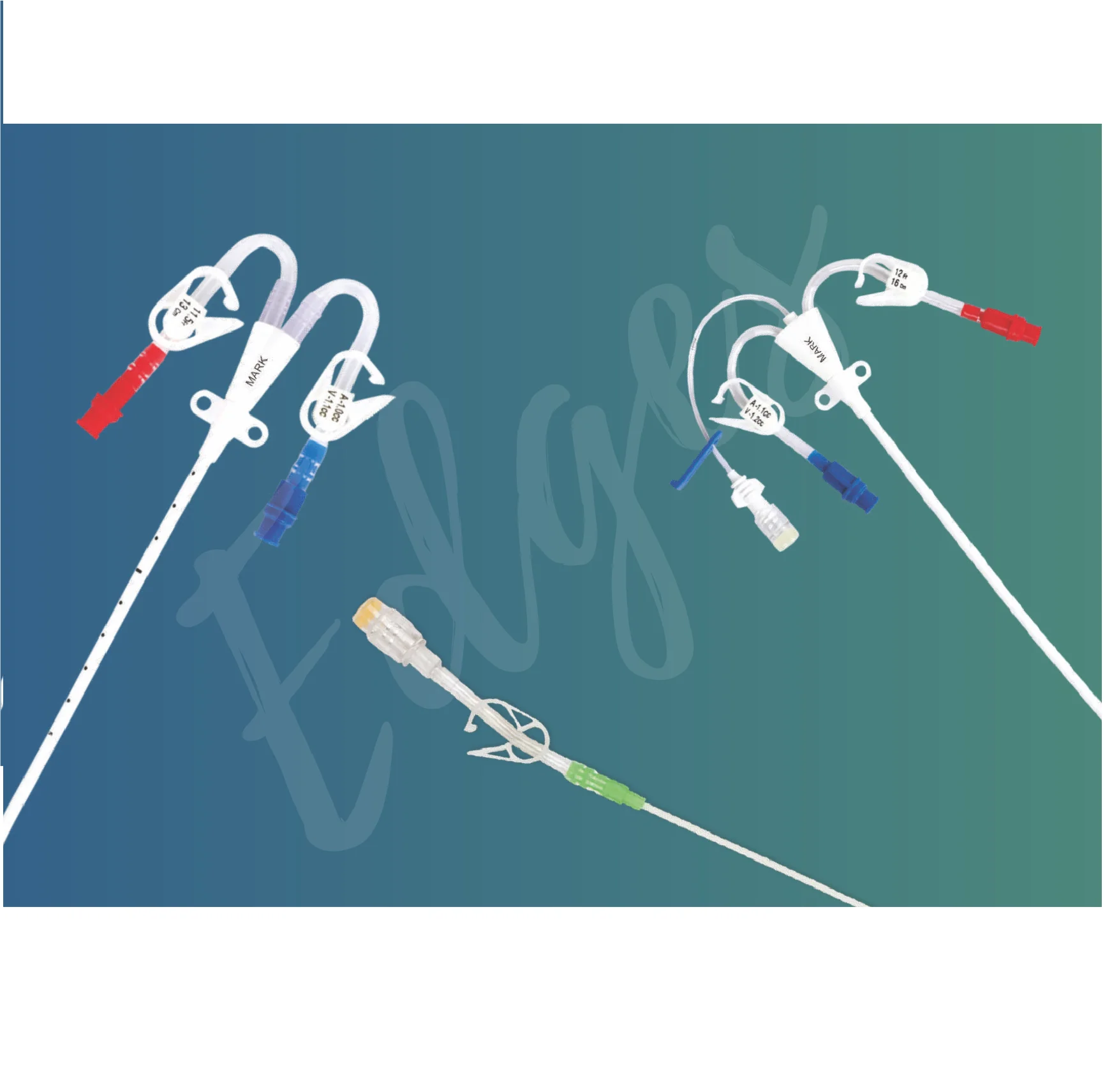 Medical Supplies Consumables Dialysis Double & Triple Lumen Hemodialysis Catheter