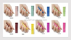 KIKI LEE Korean Style New Gel Nail Sticker With Uv Lamp Gel Nail Wraps Gel Nail Stickers Semi Cured