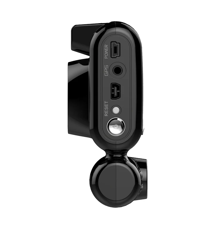 Motorcycle dash camera dual lens 2 channel front and inner  view mini hidden mirror dvr with WIFI
