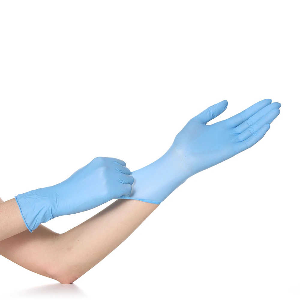 Titanfine Factory Direct Supply High Quality Water Proof Latex Free Nitrile Gloves For Industrial