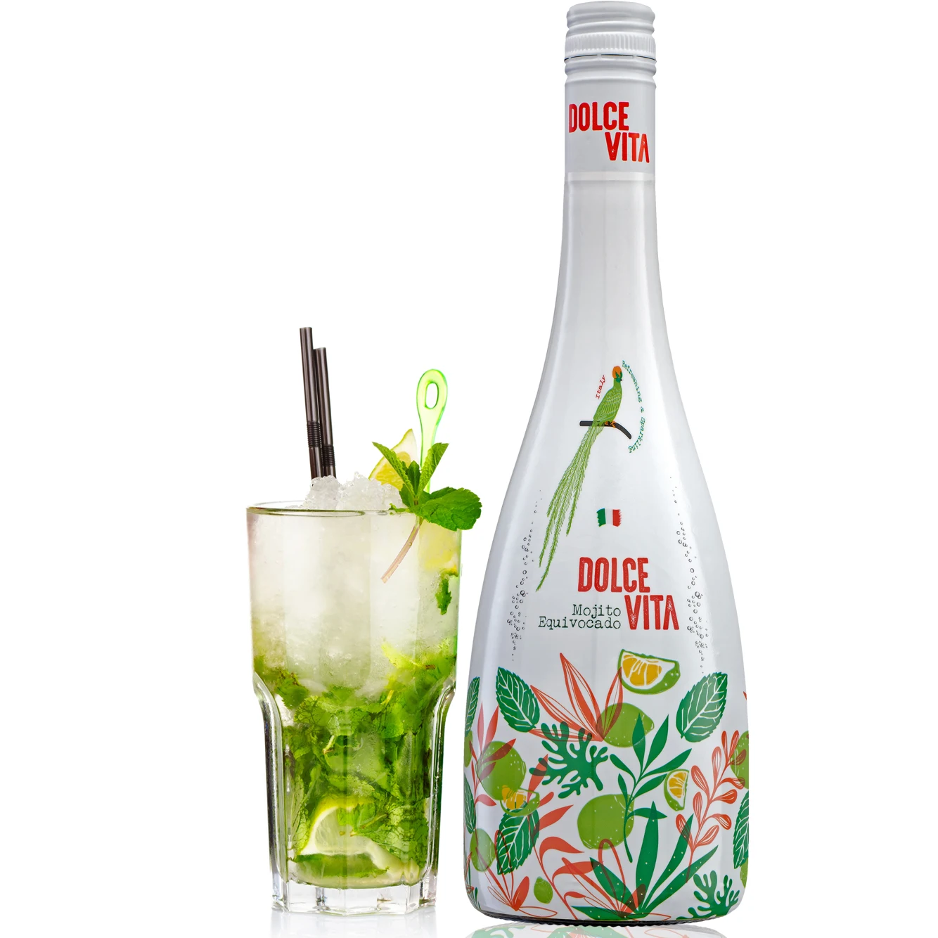 Высококачественный Коктейль без спирта итальянский напиток натуральный mojito 750 мл для экспорта на ужин
