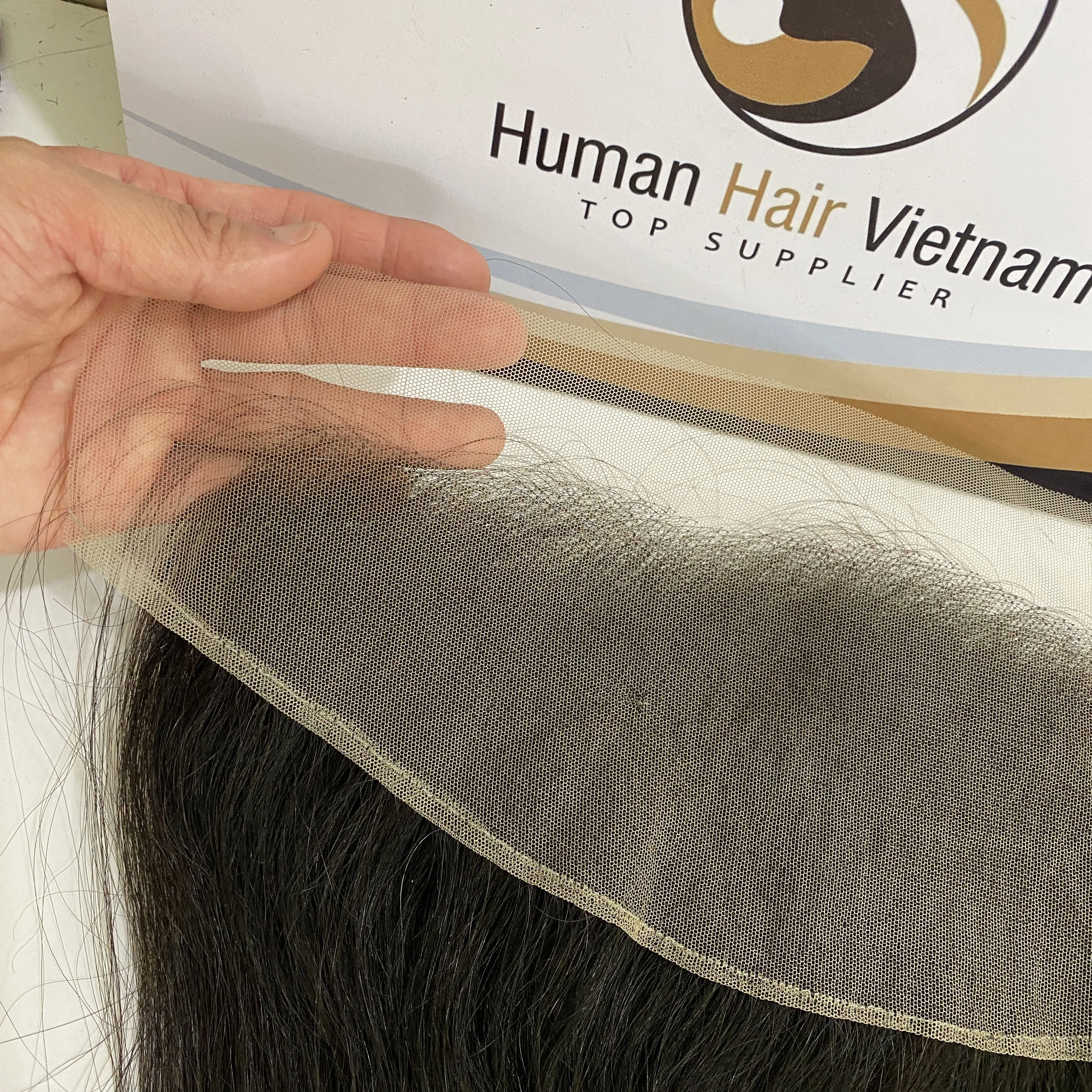 Grade 12A Raw Hair New Single Knots 5.0 HD Frontal New Bleach Knots 13*4 5*5 HD Closure Lace Frontal For High Market