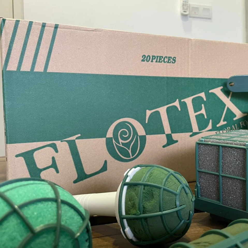 Дешевые экспортные оптовые цены поставщика флотекс/Ирисы/тюльпа армейский зеленый влажный крест пенопласт малазия