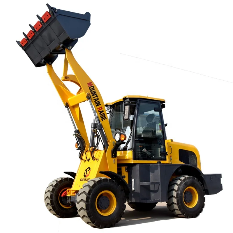 1.6ton mini wheel loader agriculture machinery equipment with air conditioner
