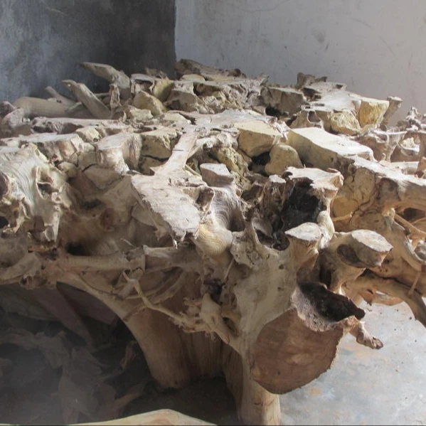 
One Solid Teak Root Wood Dining Table Teak Root 