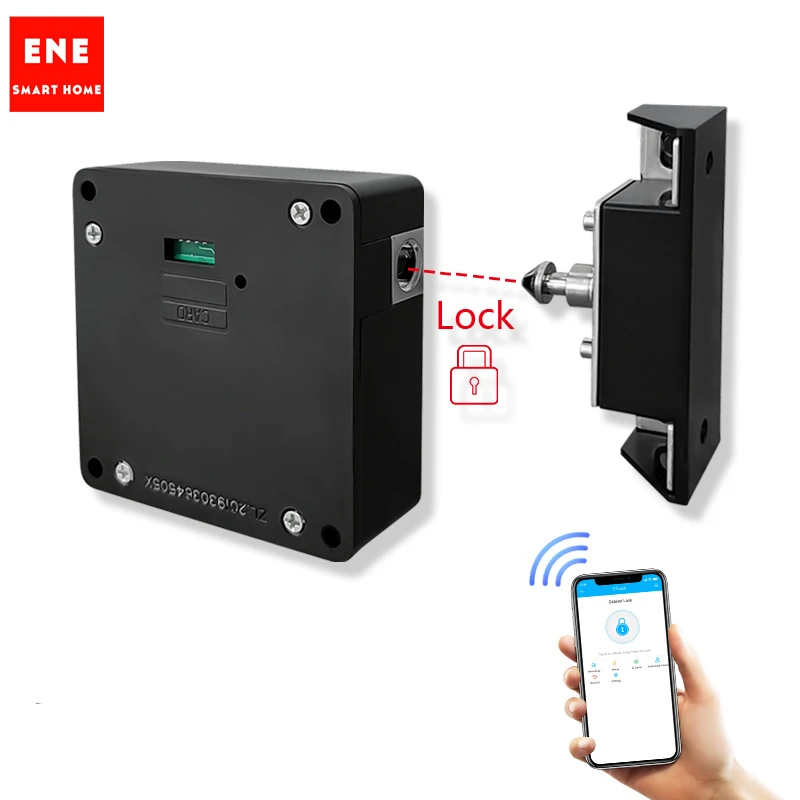 
Ene Smart TTlock APP Invisible hidden cabinet lock 