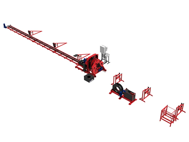 SNM-16 Pile Cage Machine Winding And Welding Of Reinforcing Cages Welding Equipment Wire Welding Machines