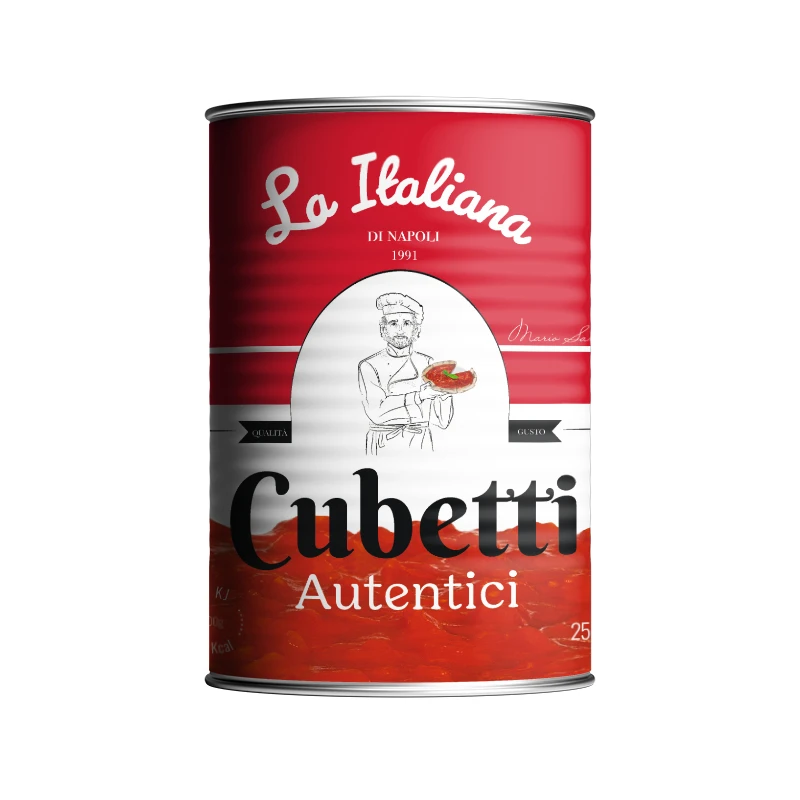 Итальянская томатная рубленная томатная банка пищевая пульпа 2,5 кг томатная банка