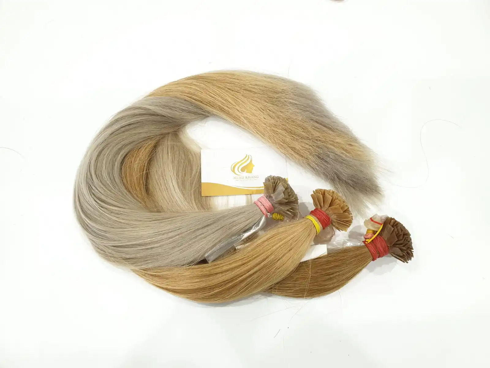 Кератин Омбре: плоский наконечник U-образный V-образный вьетнамские волосы высокого качества оптовая цена