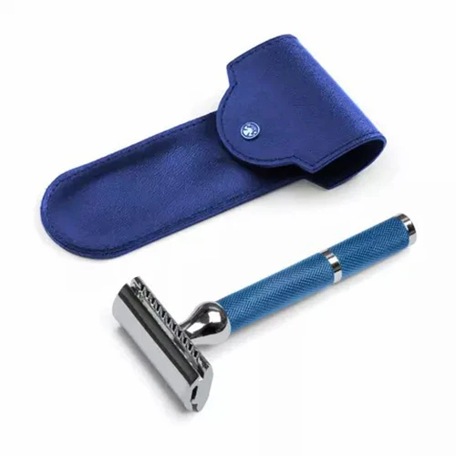 Matte black shaving adjustable brass double edge Safety Razor
