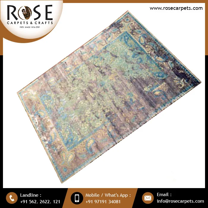 
Premium Look Floral Embroidered Designed Carpet Rugs Buy At Reasonable Price 