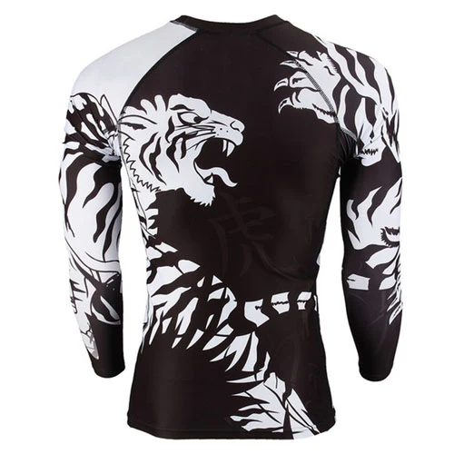 
Long sleeves polyester/Spandex blank 5,Long Sleeve MMA rashguard, Sports Shirts custom sublimated printed mens rash guard 