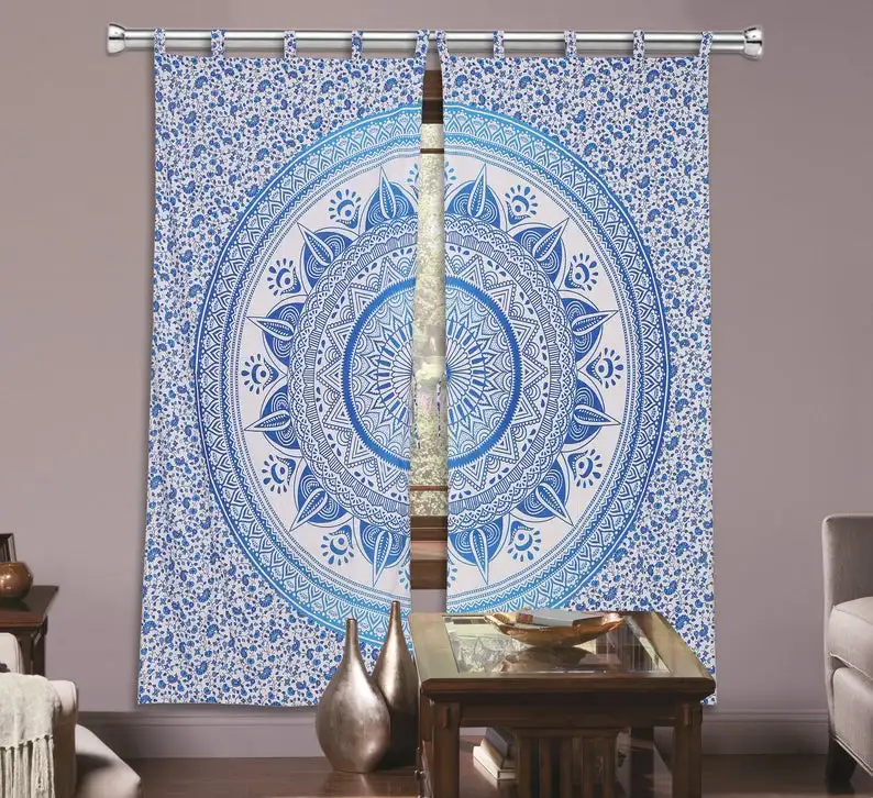 Жаккардовые занавески с балдахином для гостиной из 100% полиэстера оптом