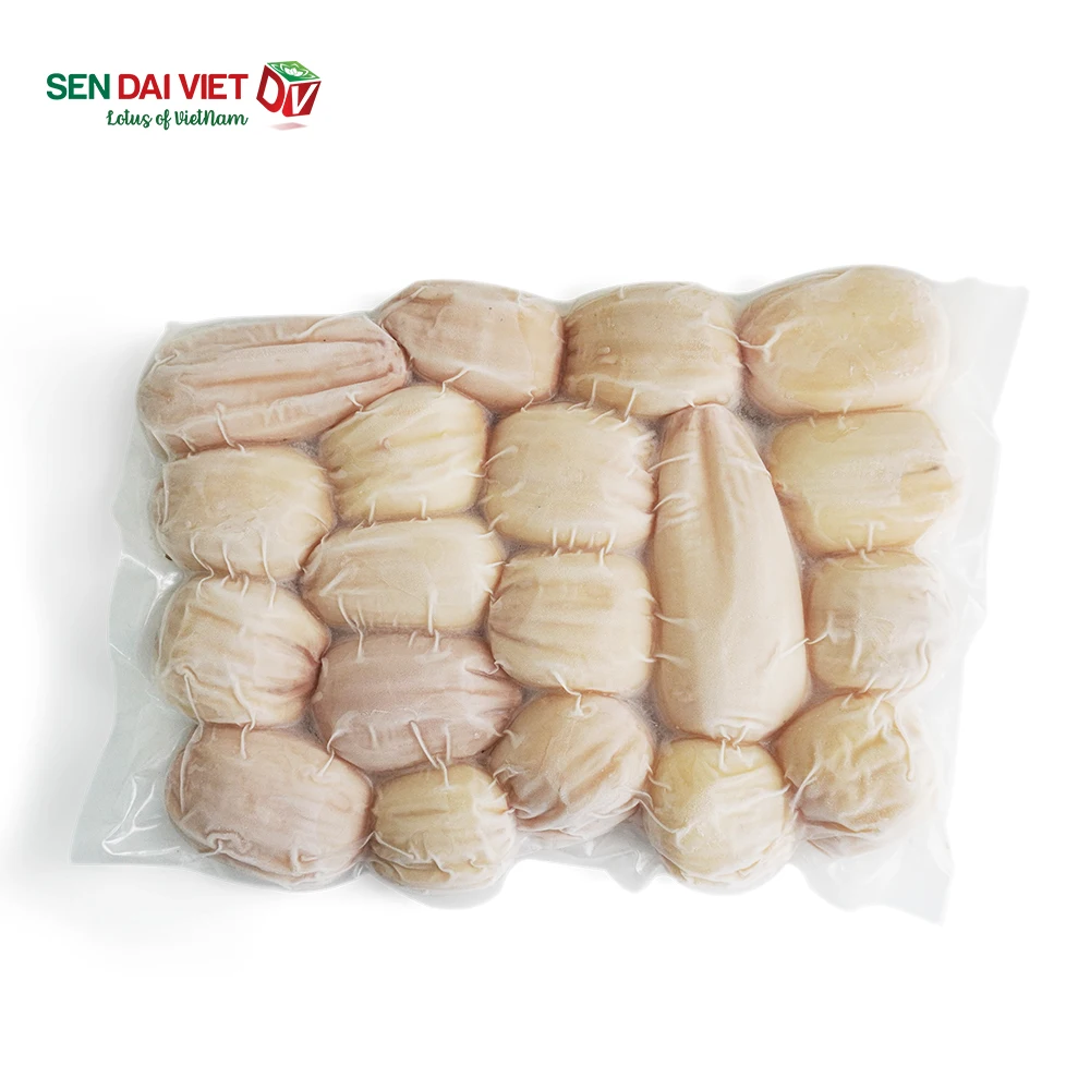 IQF Fresh Wholesale Frozen Frozen Lotus Root from Vietnamese manufacturer Grade I high quality root ISO and HACCP Certificate