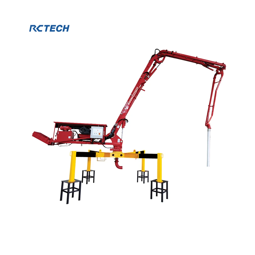 Высокое качество мобильные паук размещение Boom бетонный распределитель 3-ступенчатый бетонный распределитель рулонной типа