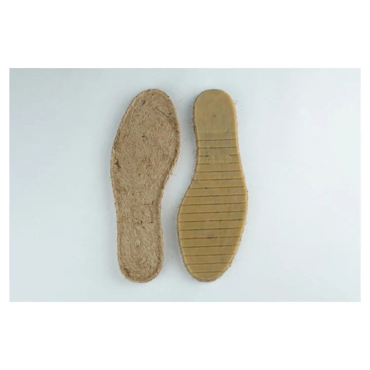 Genuine Market Price Top Notch Quality Handmade Jute Material Soles for Wholesale Purchasers