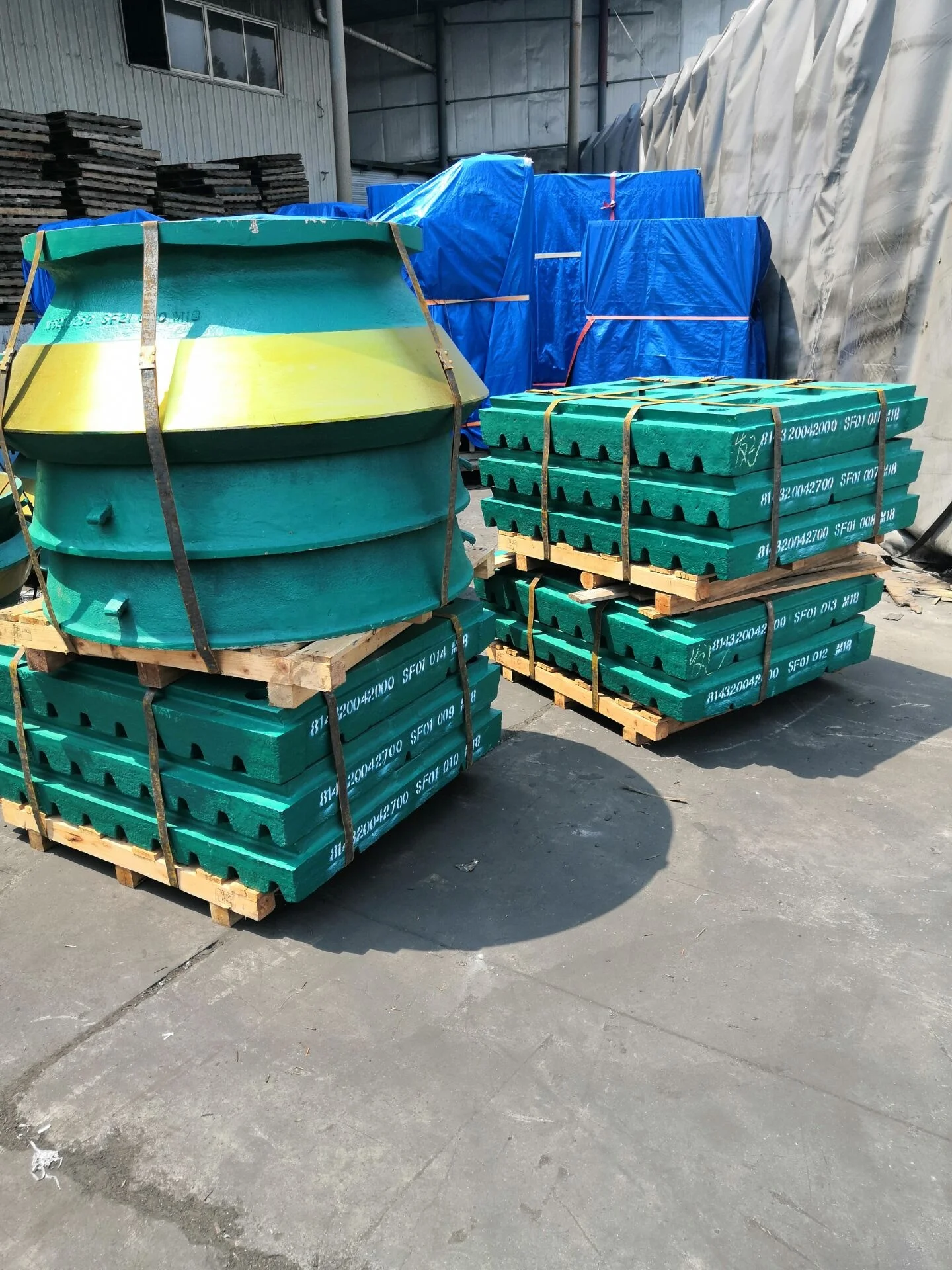  Запасные части для конусной дробилки Nordberg HP300 вкладыш и