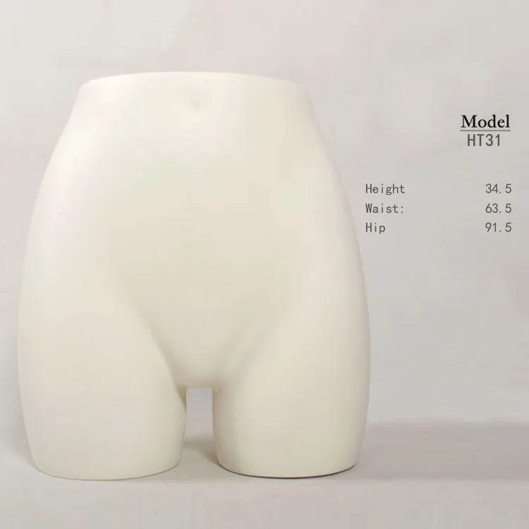 fiberglass female panties display hip mannequin
